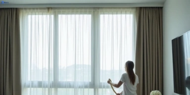 Delicate fabric curtain stain removal silk velvet sheer spring-hill treatment