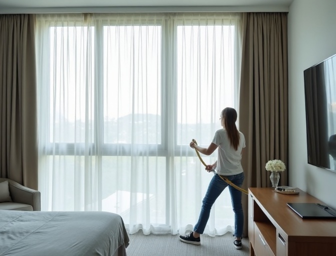 Spring Hill Sheer Curtain Cleaning